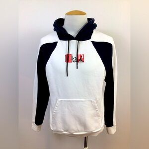 Nike Air Jordan Legacy Flight Nostalgia AJ 9 White Men's Hoodie, sz MD